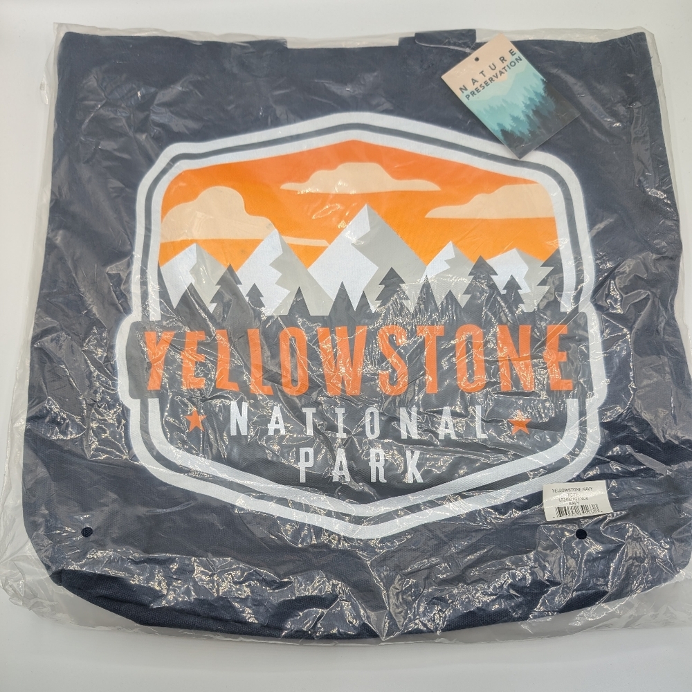National Park Yellowstone Park tote